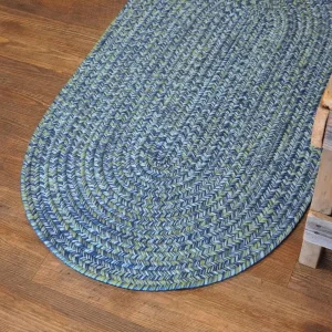 Coastal Home Braid - Seaside Blue - 27"x46"
